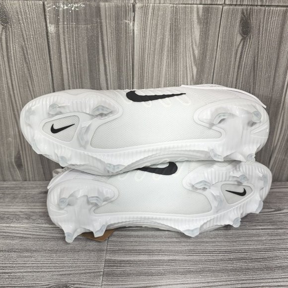 Nike Men\'s Huarache 9 Elite Mid LAX White Lacrosse Cleats - Men\'s Size 8.5 - NEW main image 15